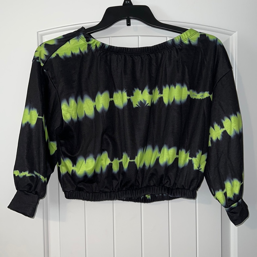 Shein Off the Shoulder Crop Top